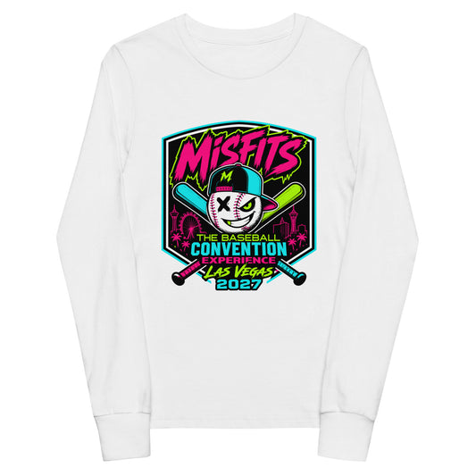 Performance | Youth Long Sleeve T-Shirt | Misfits Baseball | Shield Logo