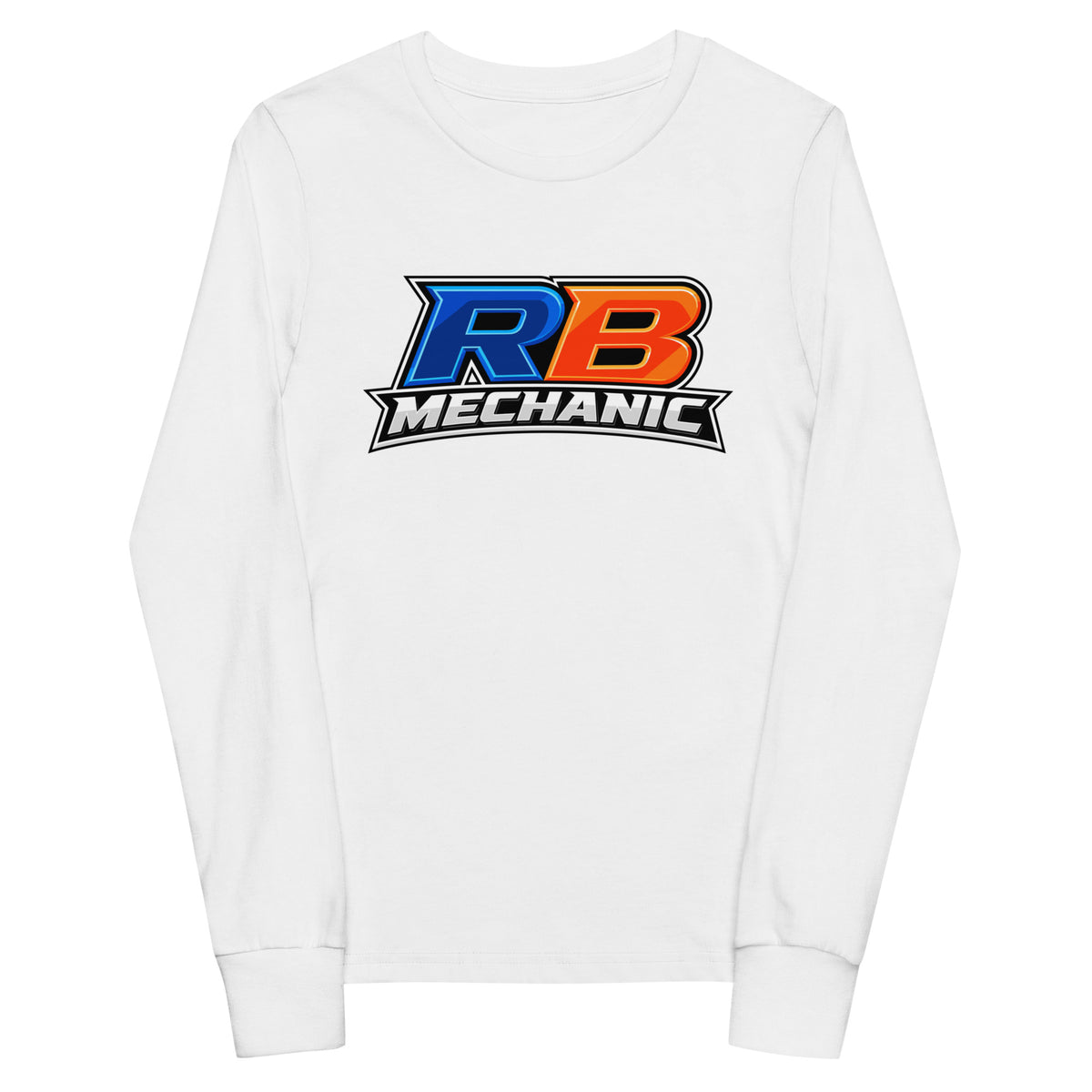 Performance | Youth Long Sleeve T-Shirt | RB Mechanic | Crest Logo