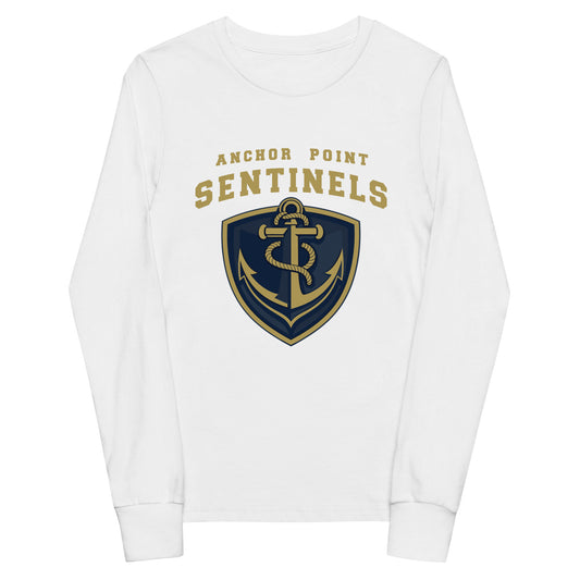 Performance | Youth Long Sleeve T-Shirt | Anchor Point | Crest Logo