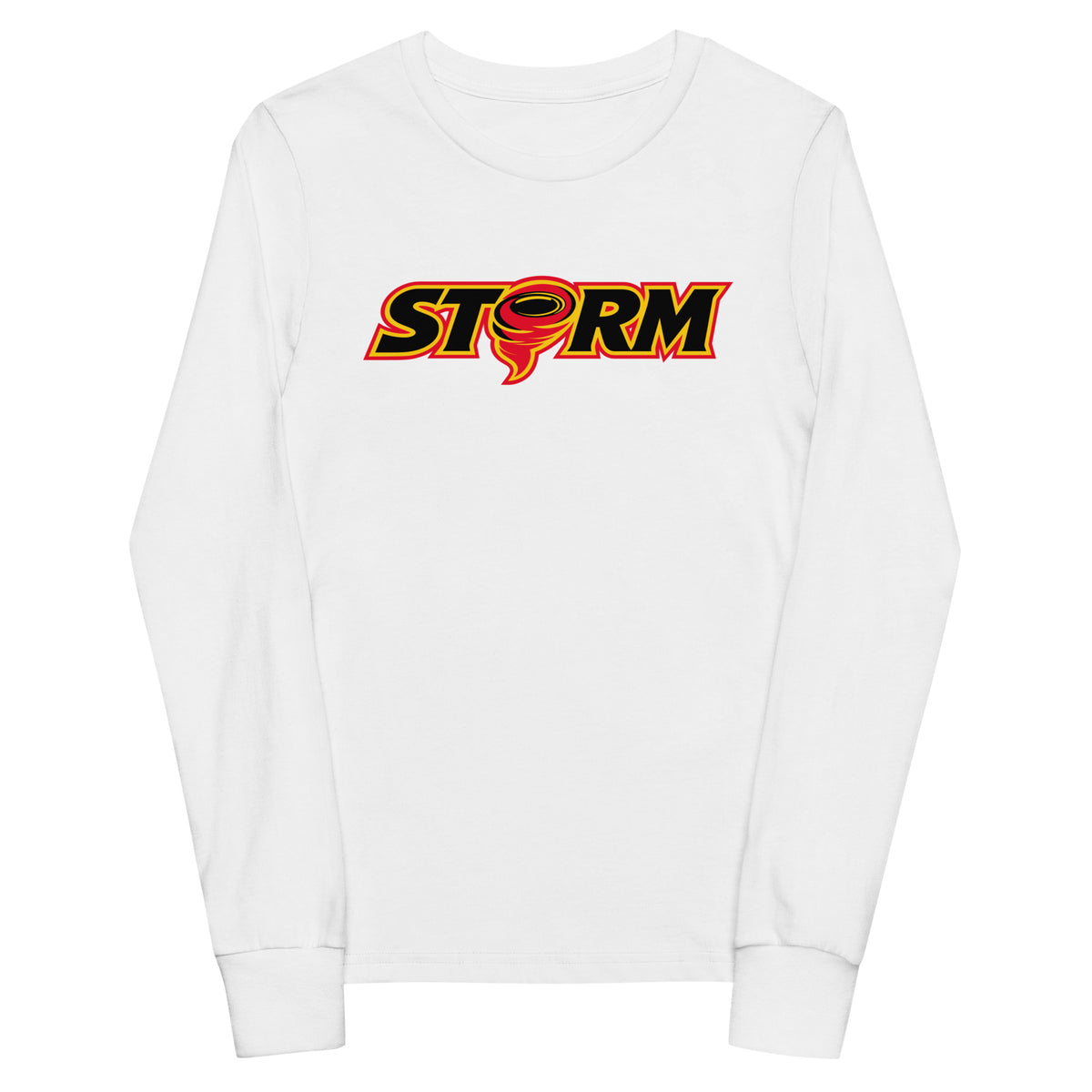 Performance | Youth Long Sleeve T-Shirt | Storm Baseball Team | Crest Logo