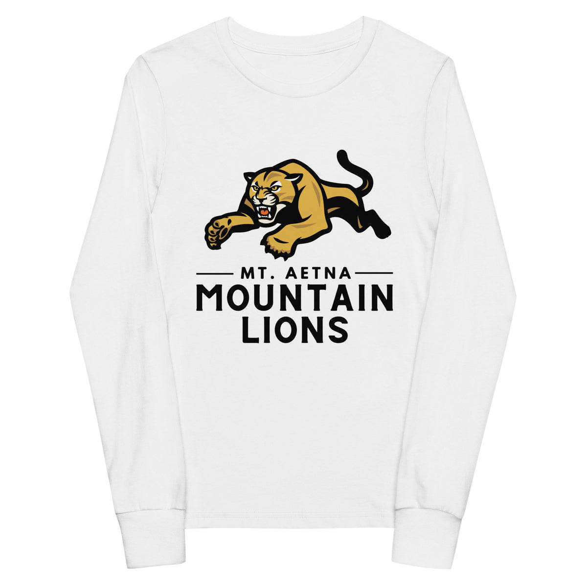 Performance | Youth Long Sleeve T-Shirt | Mt. Aetna Adventist School | Emblem Logo