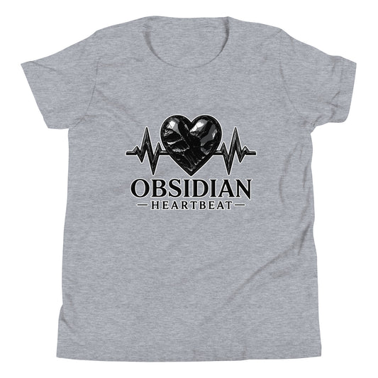 Performance | Youth T-Shirt | Obsidian Heartbeat | Pulse Athletics Logo