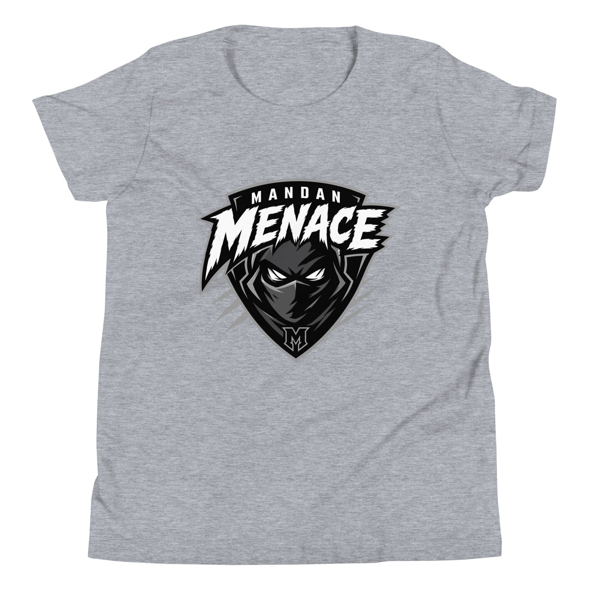 Performance | Youth T-Shirt | Mandan Menace | Shield Logo