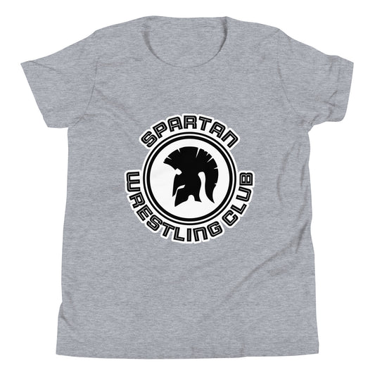 Performance | Youth T-Shirt | Spartan Wrestling Club | Crest Logo