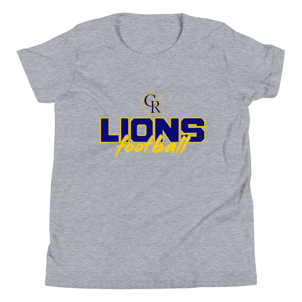 Performance | Youth T-Shirt | Chestnut Ridge Lions Football | Vanguard Logo