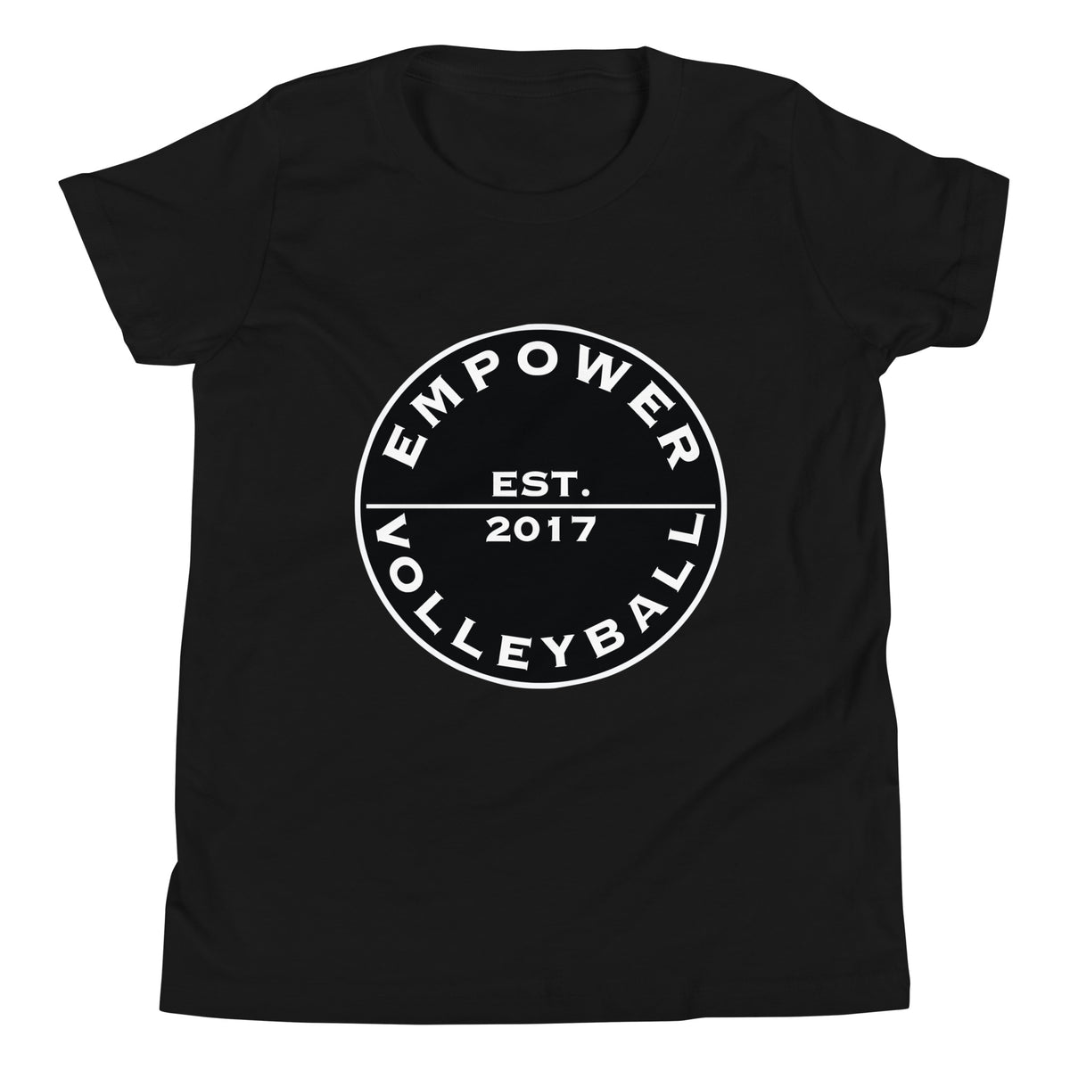 Performance | Youth T-Shirt | Empower Volleyball Club | Alpha Spike Logo