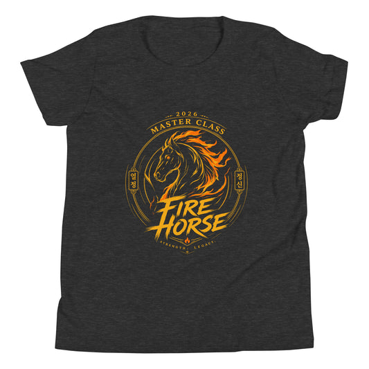 Performance | Youth T-Shirt | Fire Horse Masters | Crest Logo