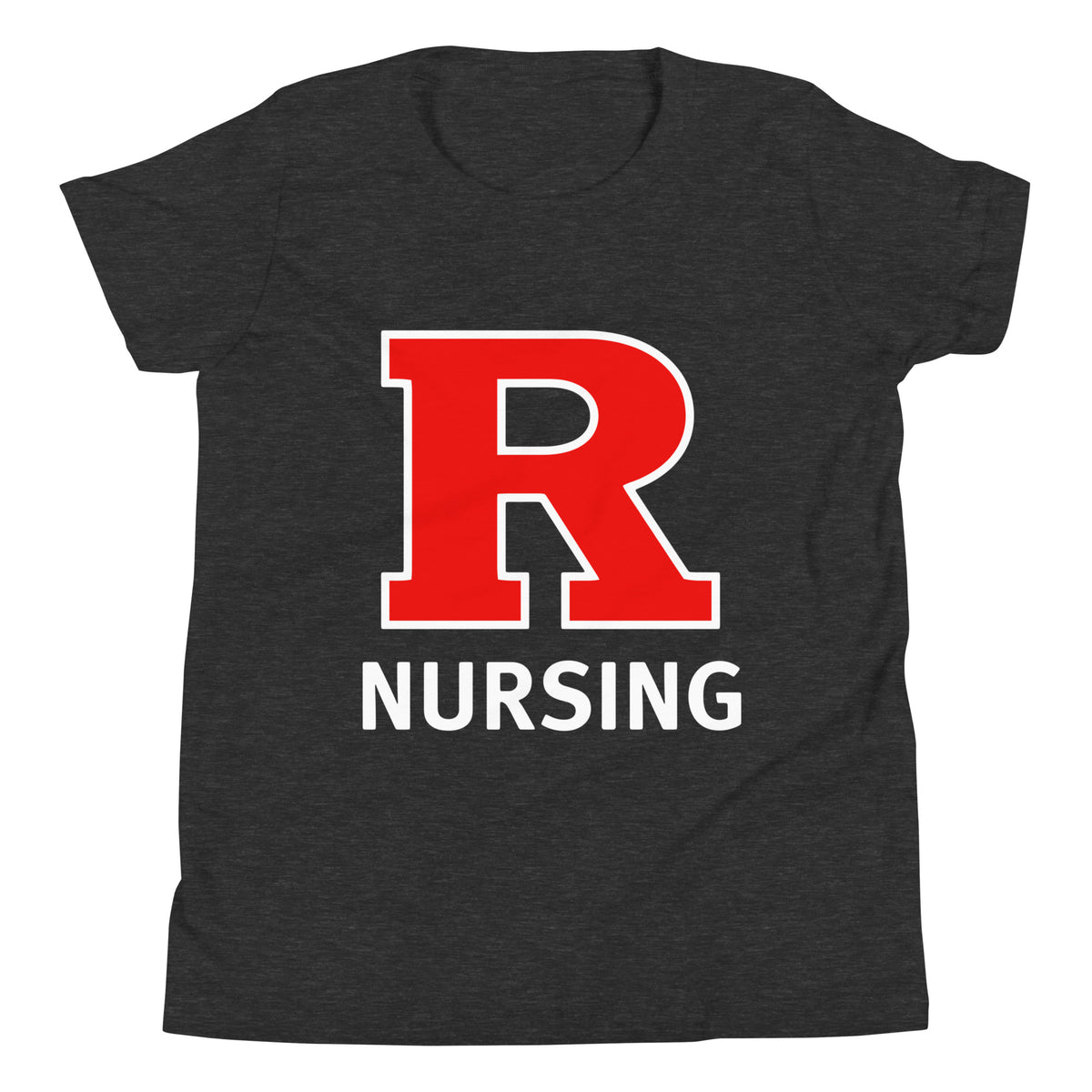 Performance | Youth T-Shirt | Grand View University Nursing | Lettemark Logo