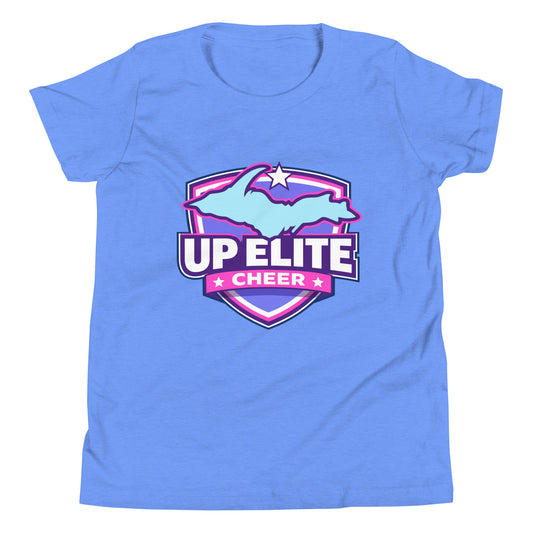 Performance | Youth T-Shirt | UP Elite Cheer | Shield Logo
