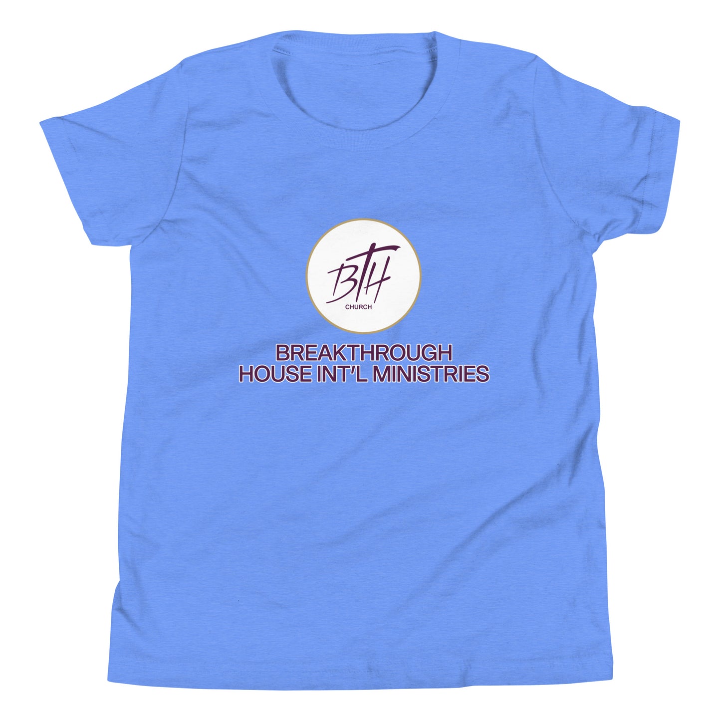 Performance | Youth T-Shirt | Breakthrough House International Ministries | Crest Logo