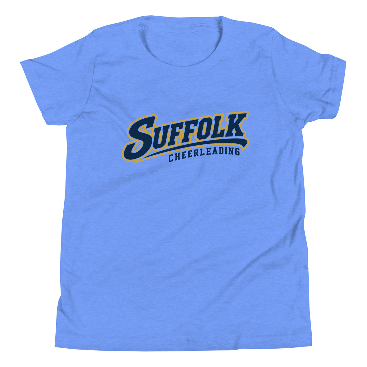 Performance | Youth T-Shirt | Suffolk University Cheerleading | Athletics Logo