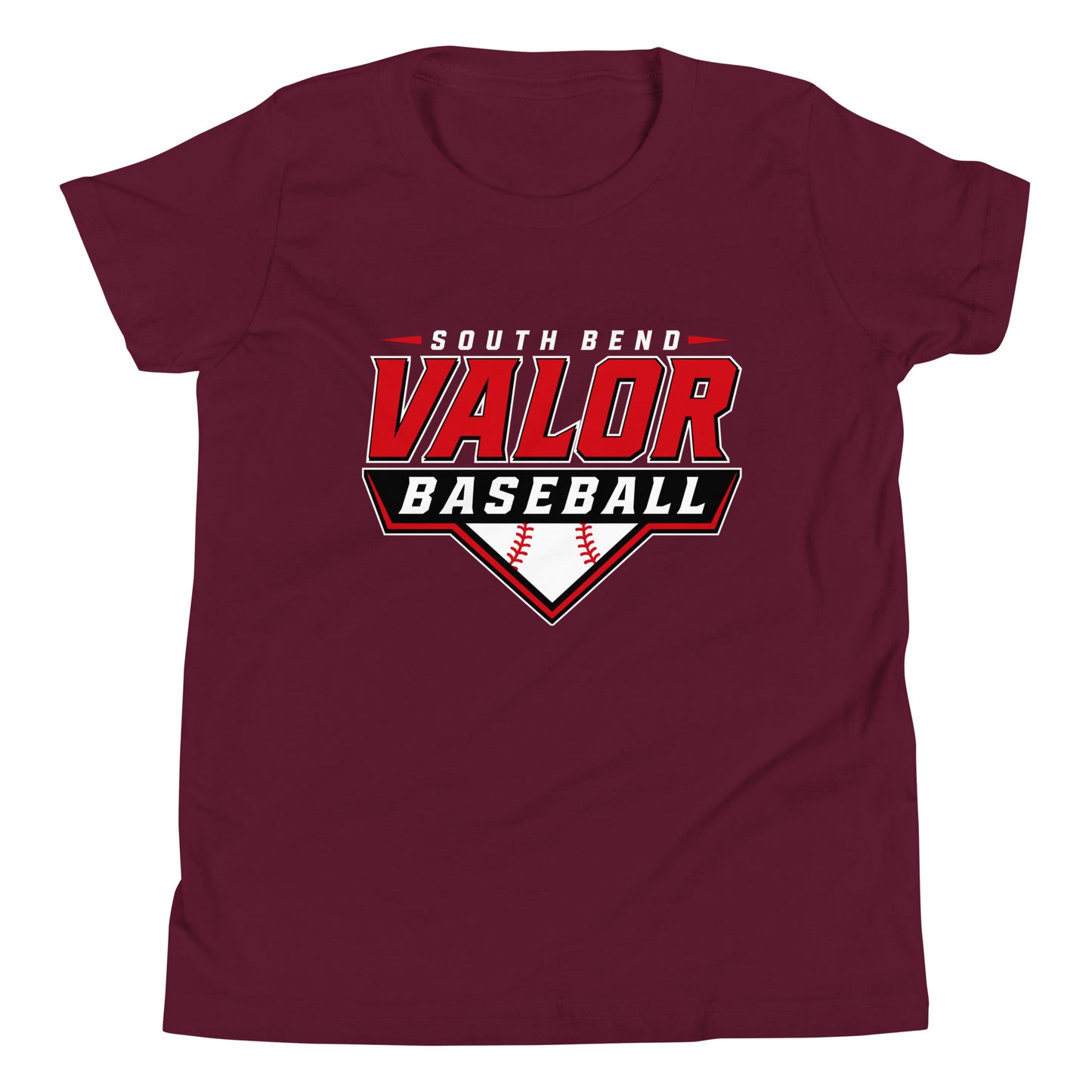 Performance | Youth T-Shirt | South Bend Valor Baseball | Vanguard Logo