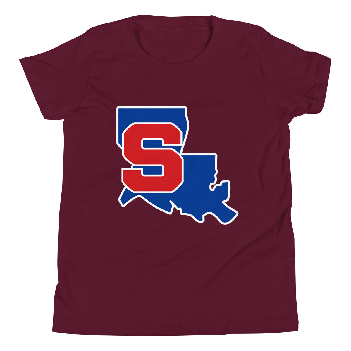 Performance | Youth T-Shirt | Louisiana Slam Baseball | Crest Logo