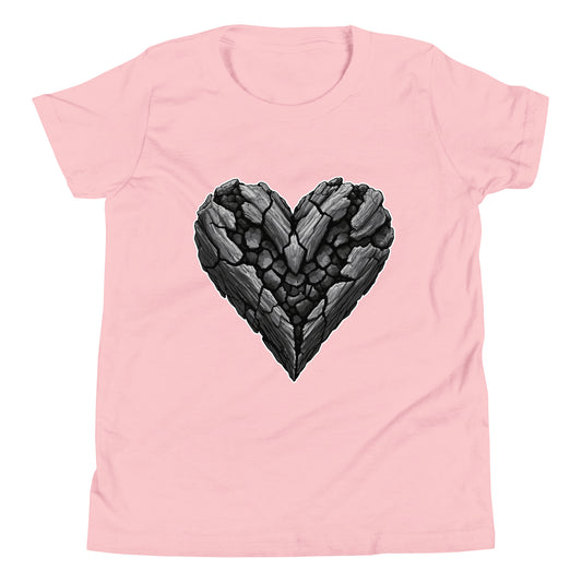 Performance | Youth T-Shirt | Obsidian Heartbeat | Emblem Logo