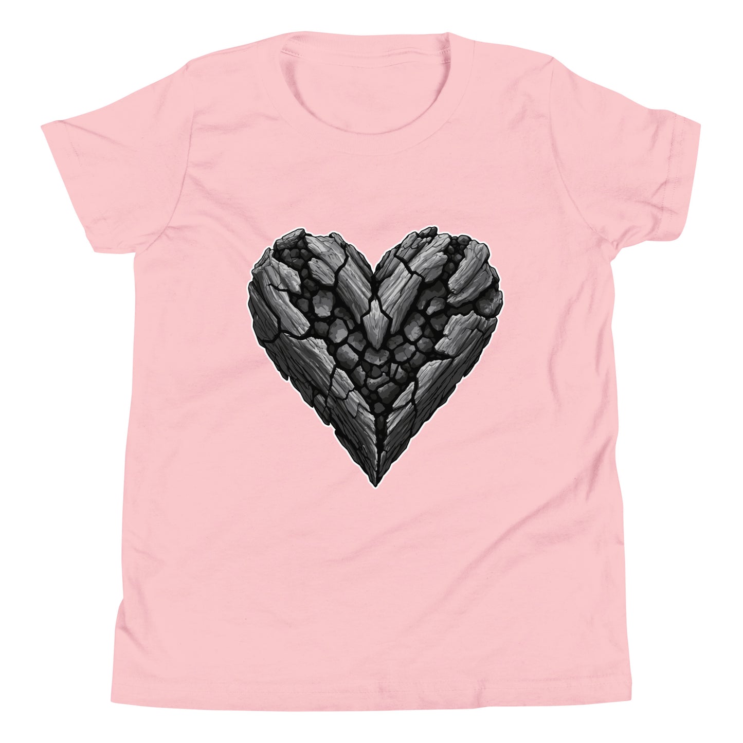 Performance | Youth T-Shirt | Obsidian Heartbeat | Emblem Logo