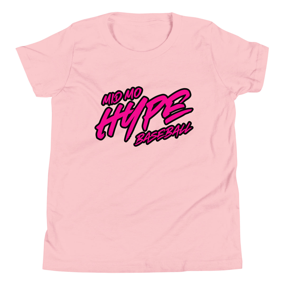 Performance | Youth T-Shirt | Hype Baseball Club | Crest Logo