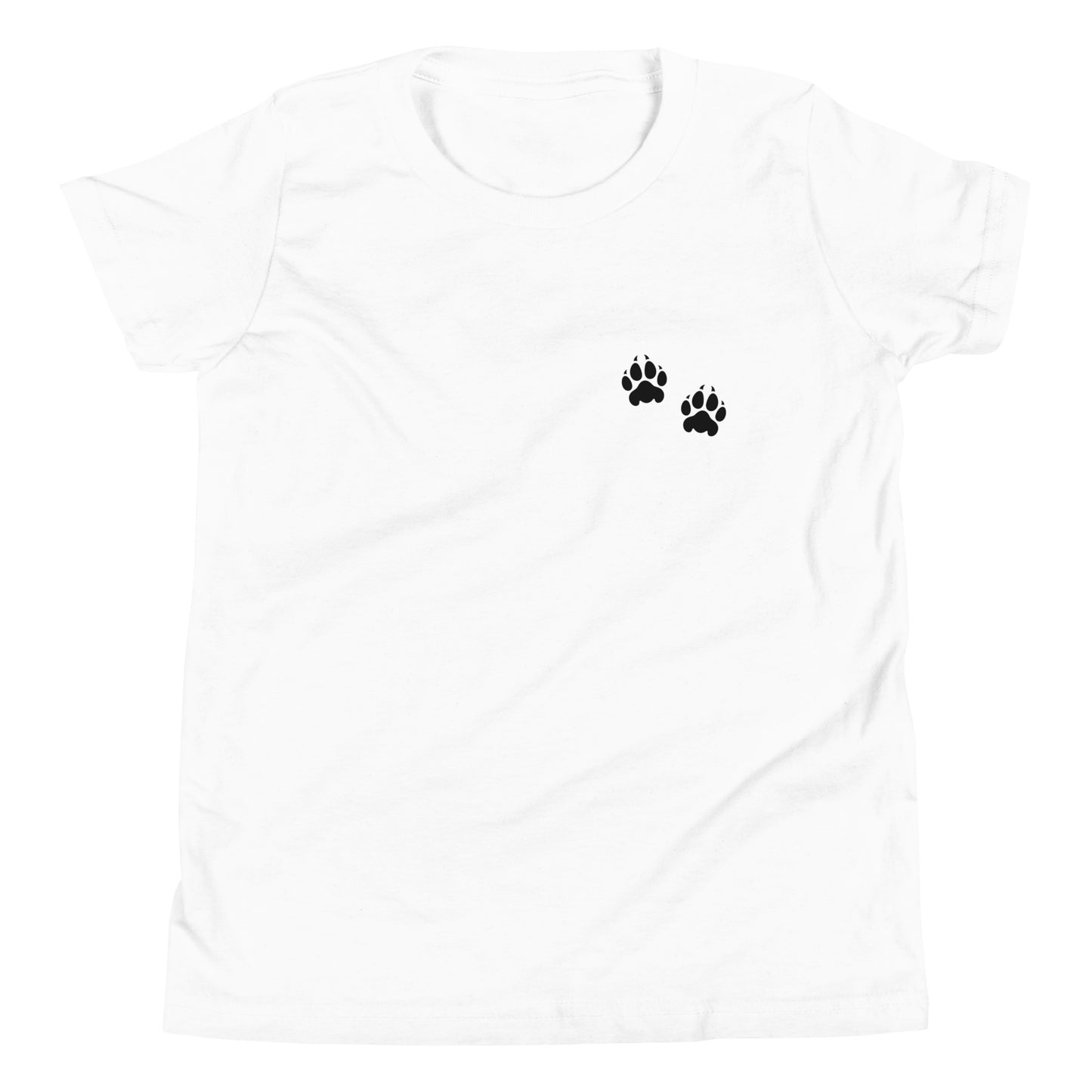 Performance | Youth T-Shirt | Orange Wave Marching Band | Paw Mark Logo