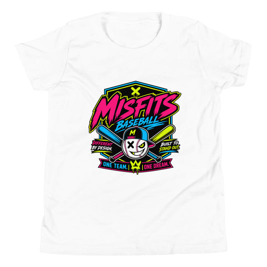 Performance | Youth T-Shirt | Misfits Baseball | Valor Logo