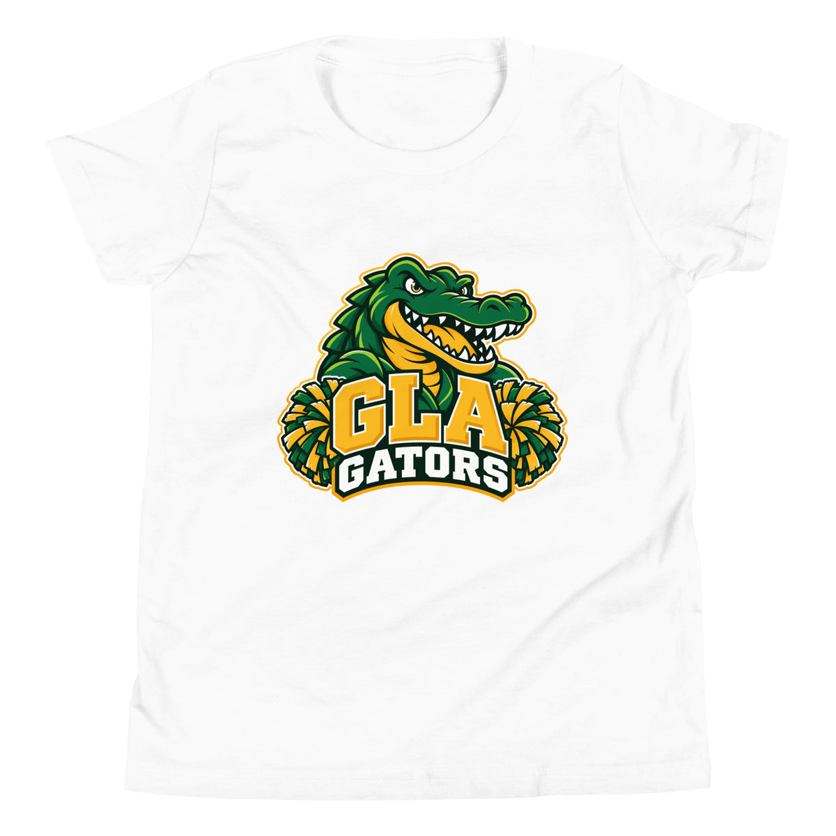 Performance | Youth T-Shirt | GLA Gators Cheer Team | Apex Gators Elite Logo