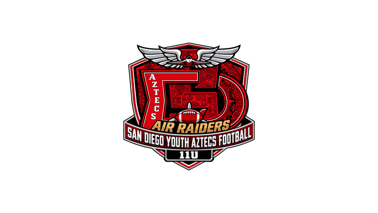 San Diego Youth Aztecs Football 11u Air Raiders - Makefield