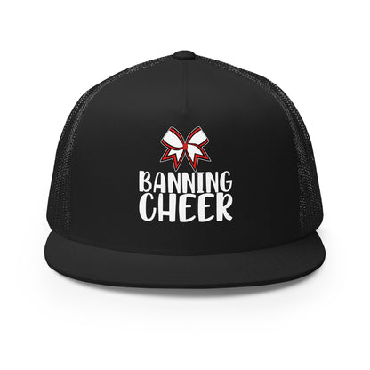 Performance | 5 Panel Trucker Cap | BHS Coed Cheer | Banning Cheer Logo