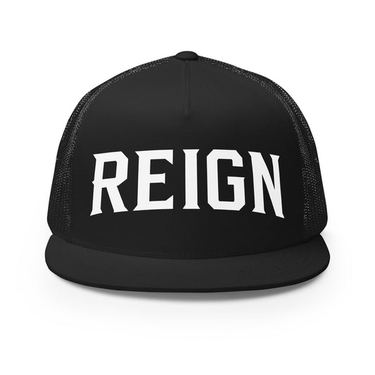 Performance | 5 Panel Trucker Cap | REIGN 10U Softball | Vanguard Logo