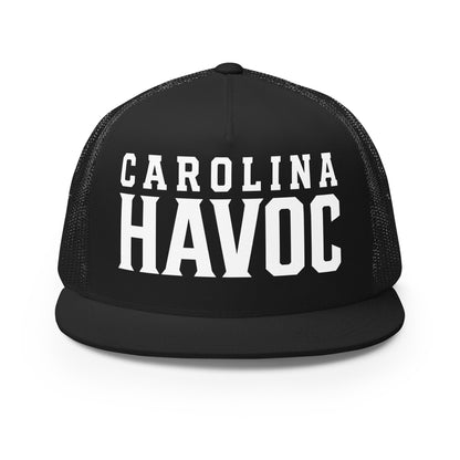 Performance | 5 Panel Trucker Cap | Carolina Havoc | Emblem Logo