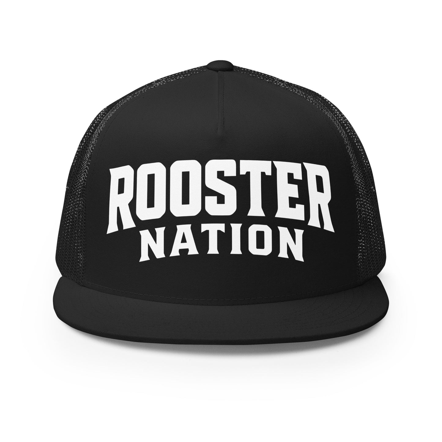 Performance | 5 Panel Trucker Cap | Rooster Nation | Shield Logo
