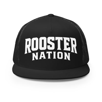 Performance | 5 Panel Trucker Cap | Rooster Nation | Shield Logo