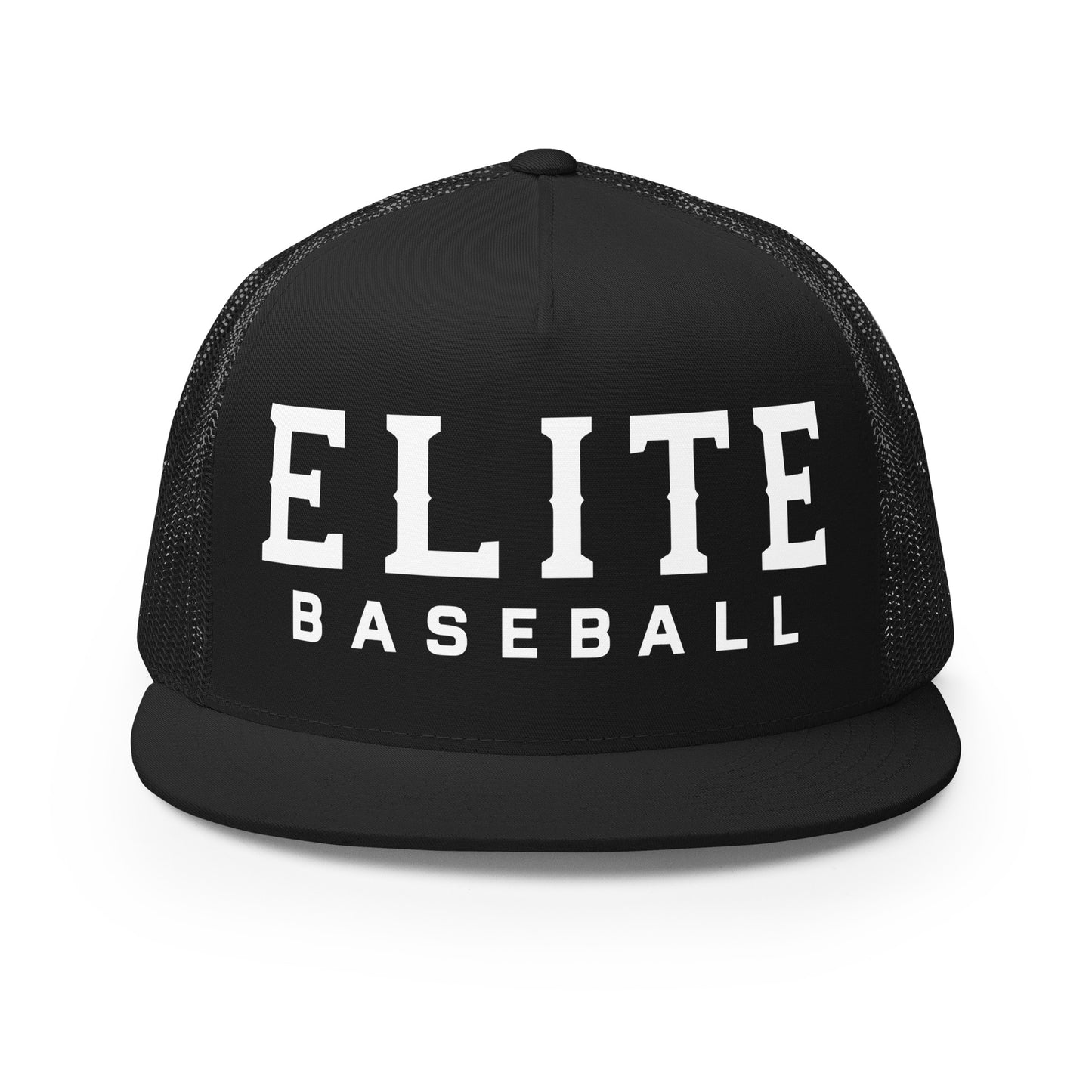Performance | 5 Panel Trucker Cap | Elite Baseball | Vanguard Logo