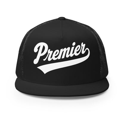 Performance | 5 Panel Trucker Cap | Premier Baseball | Athletics Logo