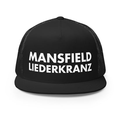 Performance | 5 Panel Trucker Cap | Liederkranz Soccer Club | Script Logo