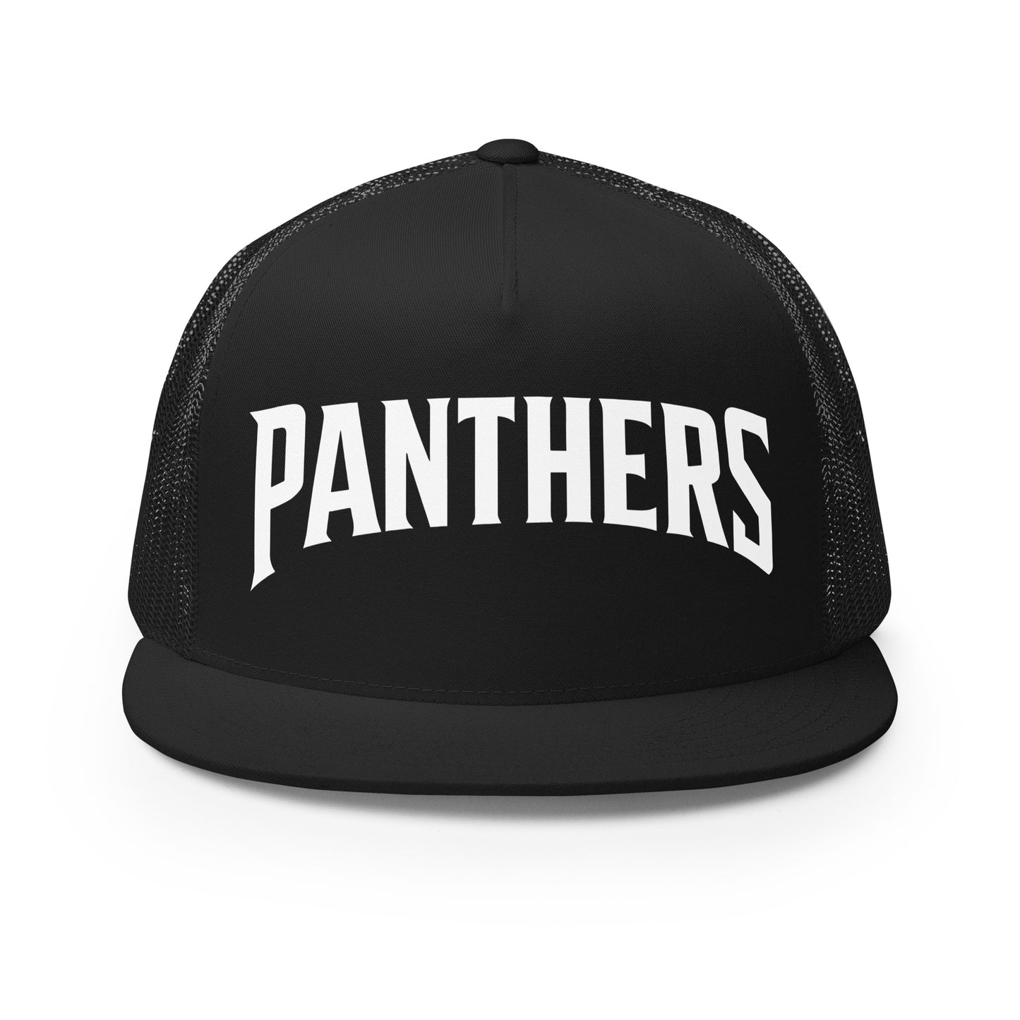 Performance | 5 Panel Trucker Cap | Central Falls Panthers | Script Logo