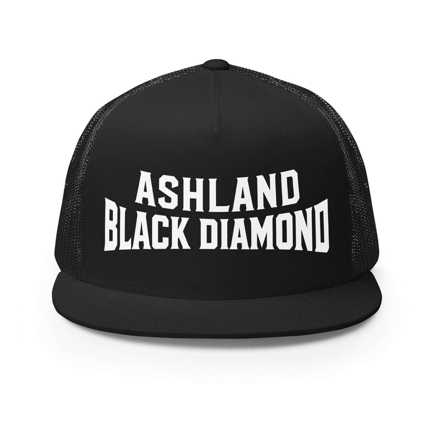 Performance | 5 Panel Trucker Cap | Ashland Black Diamonds | Vanguard Logo
