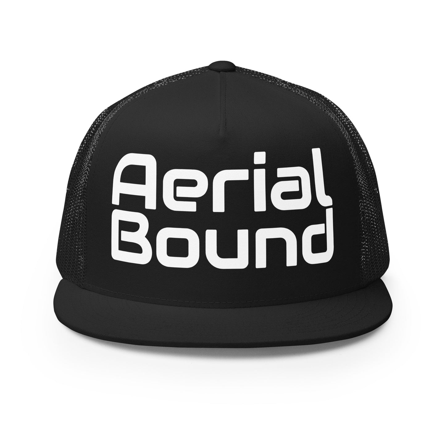 Performance | 5 Panel Trucker Cap | Aerial Bound Athletics | Script Logo
