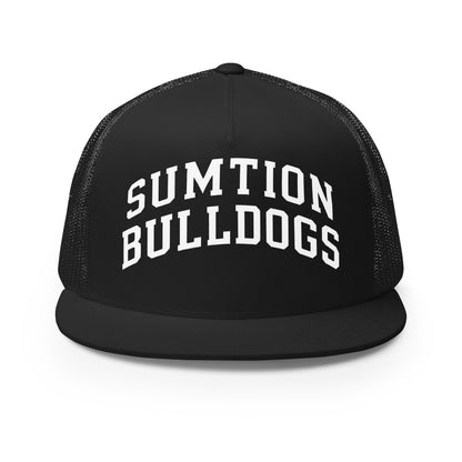 Performance | 5 Panel Trucker Cap | Sumtion bulldogs | Crest Logo