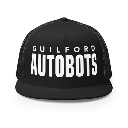 Performance | 5 Panel Trucker Cap | Guilford Autobots | Modern Script Logo