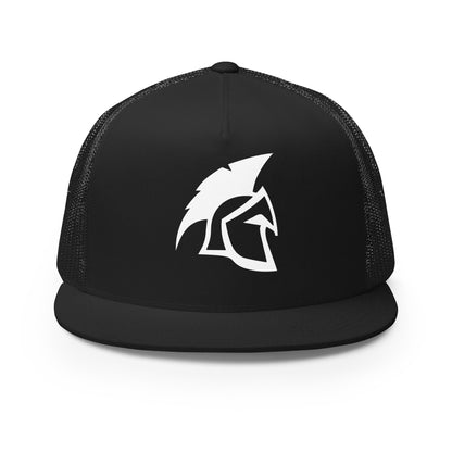 Performance | 5 Panel Trucker Cap | Sanford Spartans | Crest Logo
