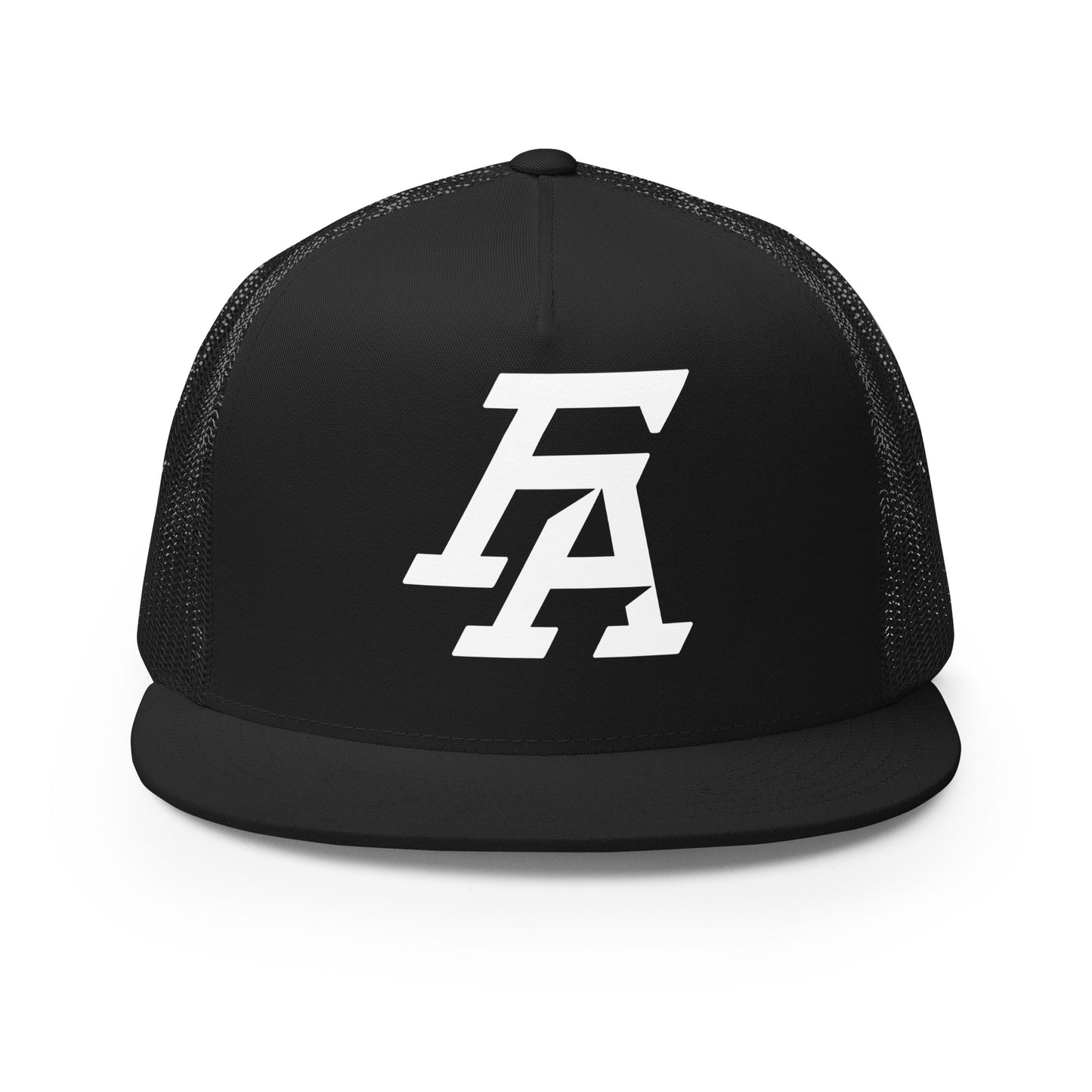 Performance | 5 Panel Trucker Cap | FA Basketball | Crest Logo