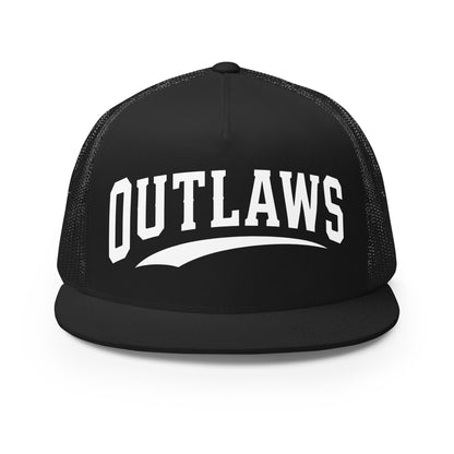 Performance | 5 Panel Trucker Cap | Louisiana Outlaws | Vanguard Logo