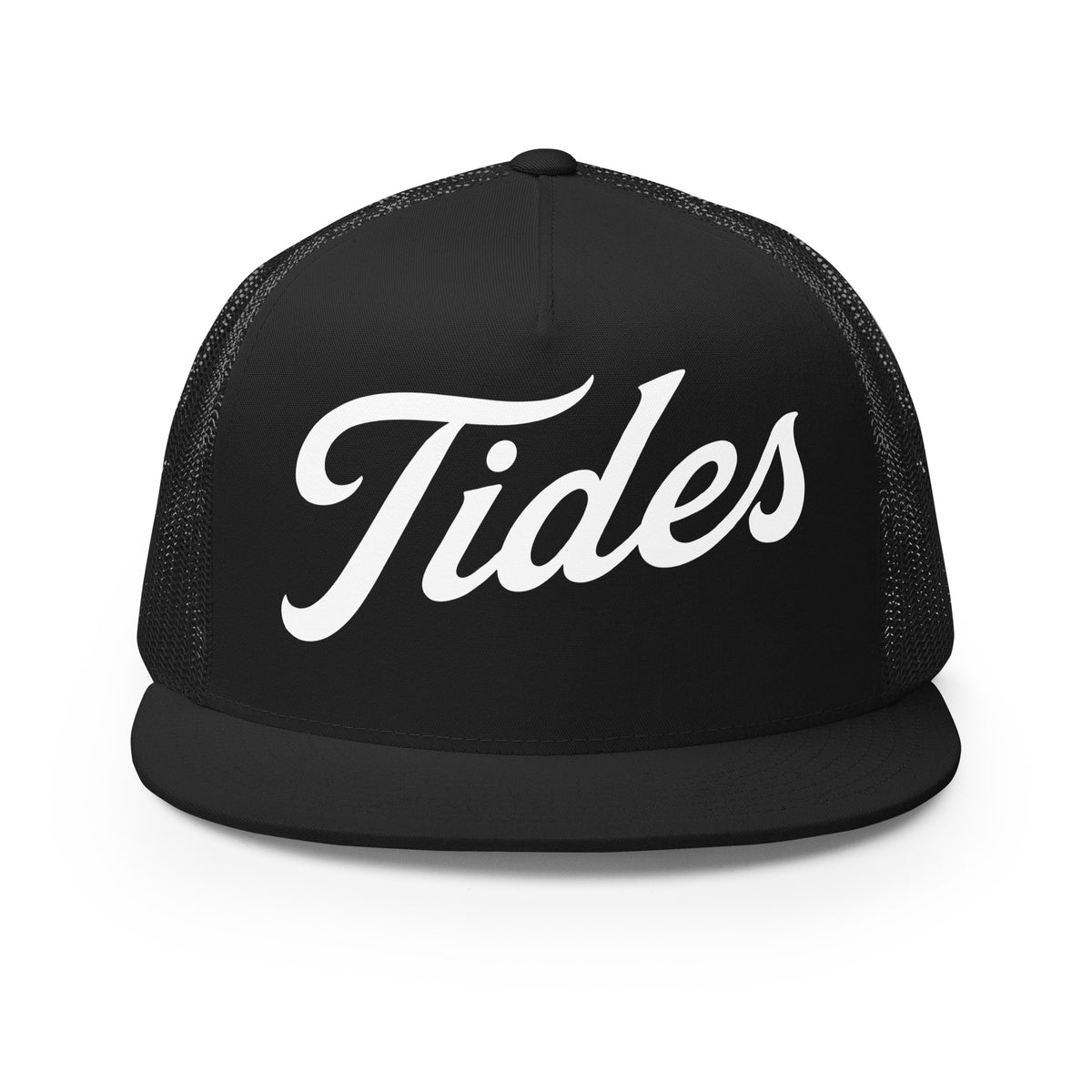Performance | 5 Panel Trucker Cap | Long Island Tides Baseball | Athletics Logo