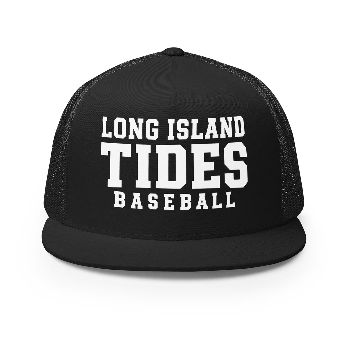 Performance | 5 Panel Trucker Cap | Long Island Tides Baseball | Valor Logo