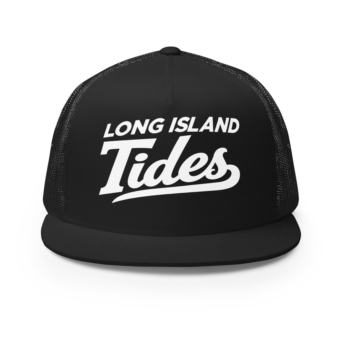 Performance | 5 Panel Trucker Cap | Long Island Tides Baseball | Vanguard Logo