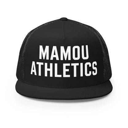 Performance | 5 Panel Trucker Cap | Mamou High School | Emblem Logo