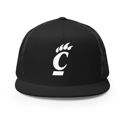 Performance | 5 Panel Trucker Cap | Campbellsport Cougars | Emblem Logo