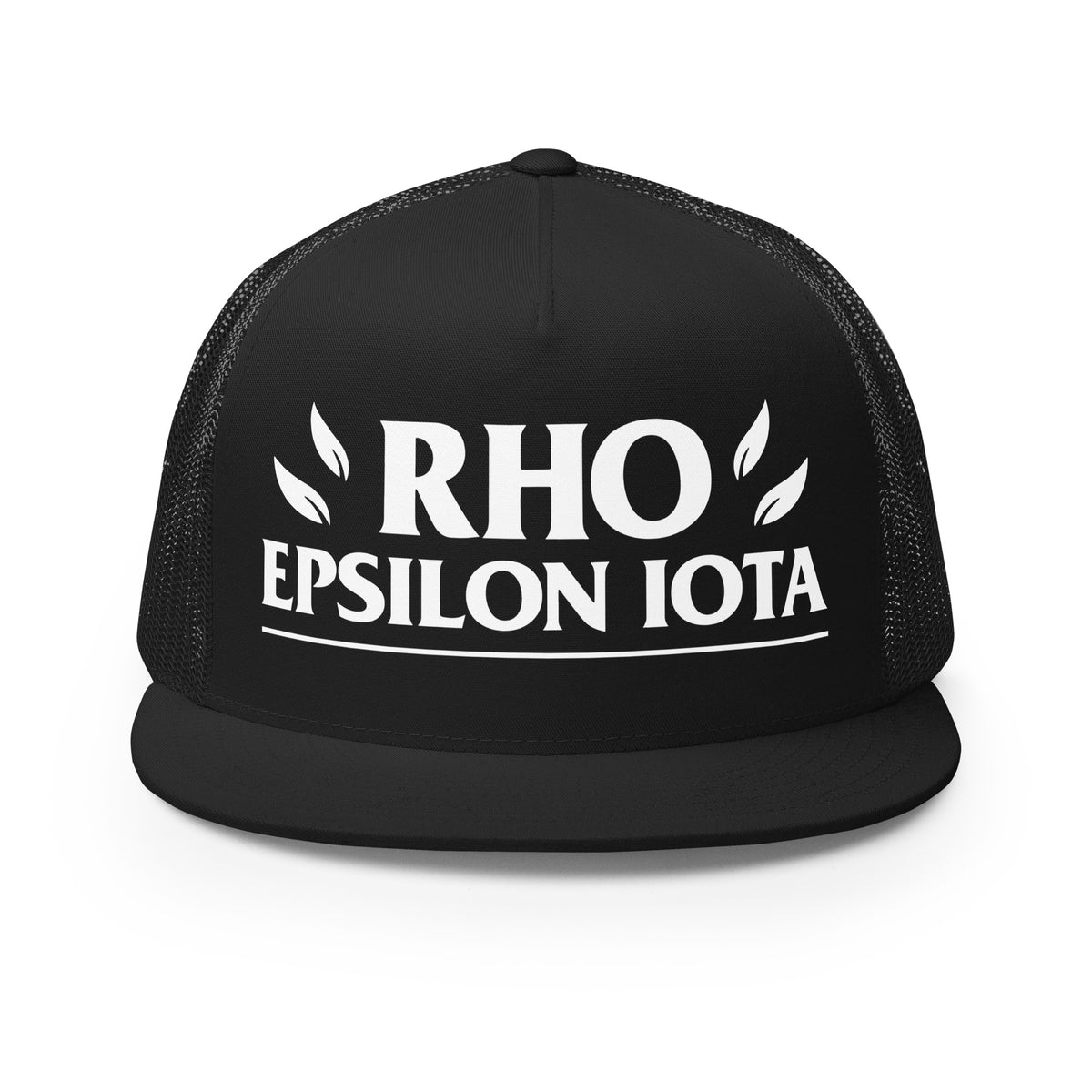 Performance | 5 Panel Trucker Cap | Rho | Script Logo
