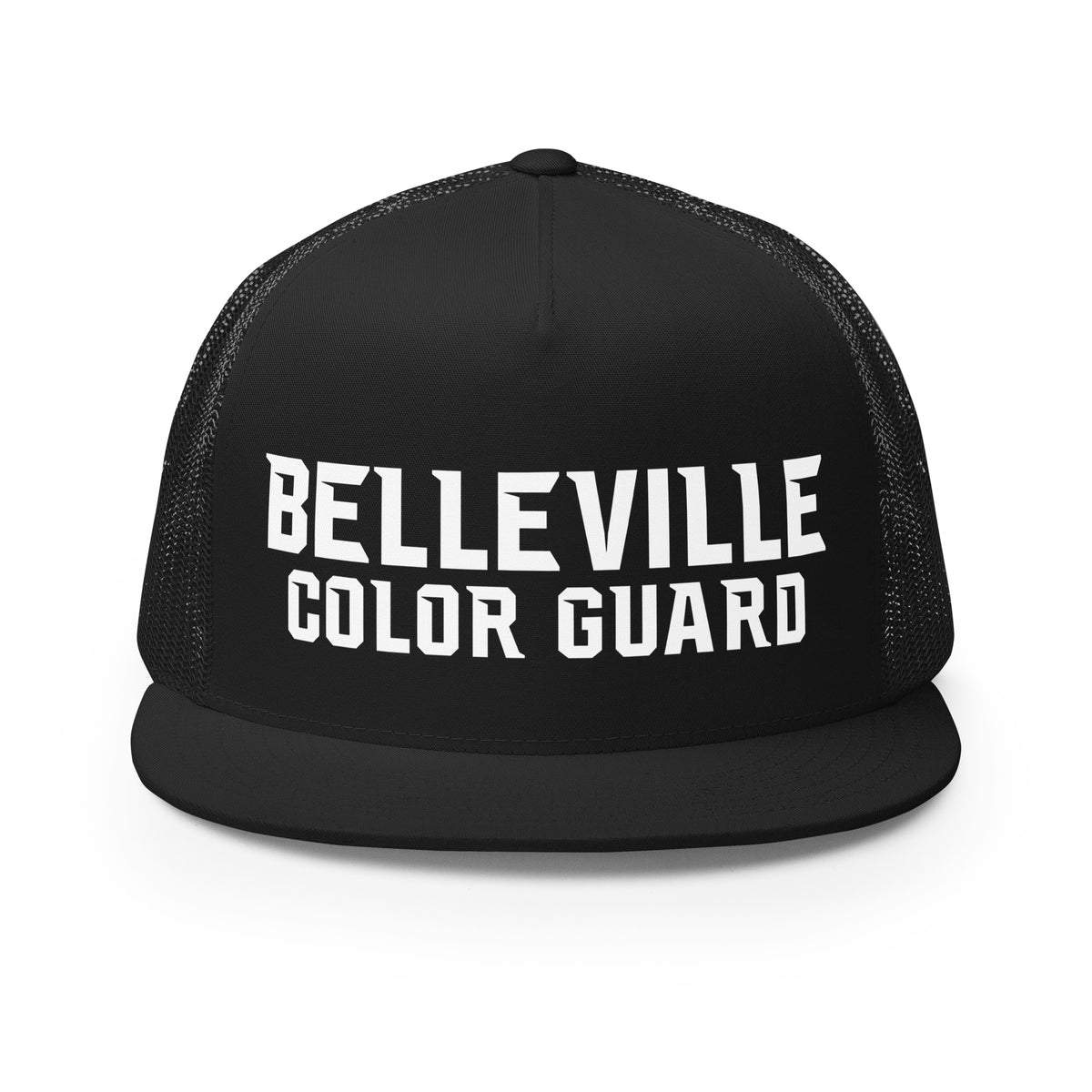 Performance | 5 Panel Trucker Cap | Belleville Community Guard Programs | Vanguard Logo