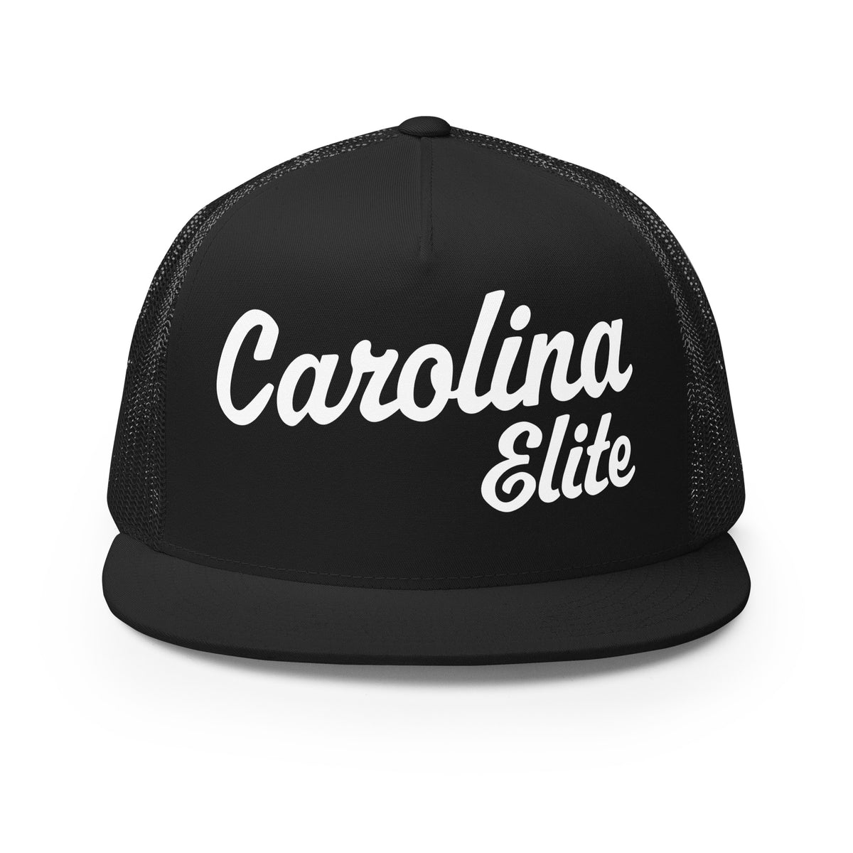 Performance | 5 Panel Trucker Cap | Carolina Elite-Shields | Modern Script Logo