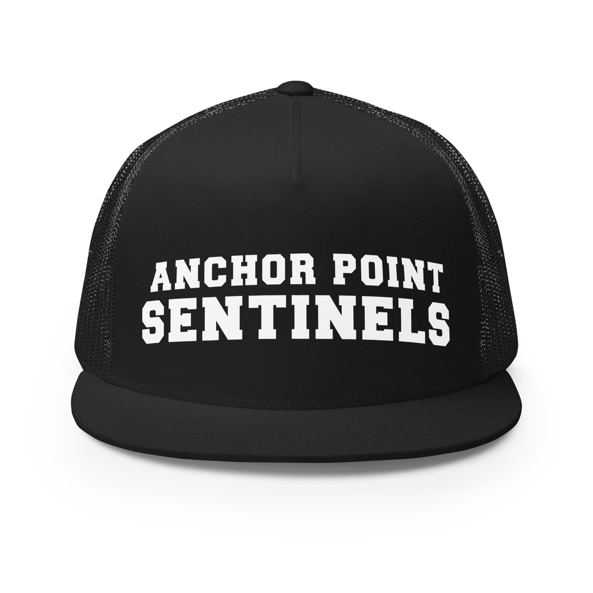 Performance | 5 Panel Trucker Cap | Anchor Point | Crest Logo