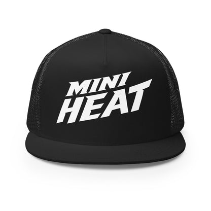 Performance | 5 Panel Trucker Cap | MINI HEAT | Crest Logo
